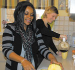 Pamela Porter and Sr Ruth Kienitz