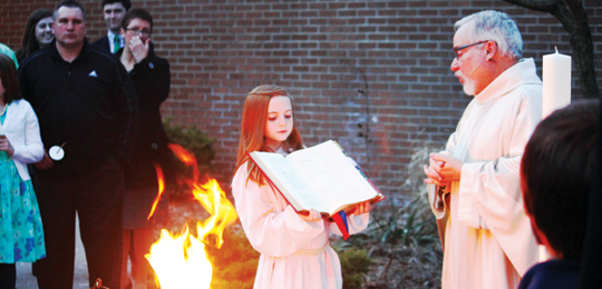 Fr. Lawrence Delonnay Easter Vigil-1