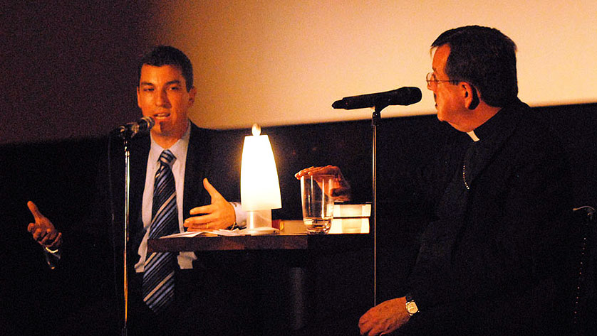 Archbishop Allen H. Vigneron and Rabbi Joseph Krakoff