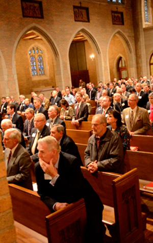 Since the first Mass for Commerce in 1993, participation from the local business community has grown exponentially, organizers said. 