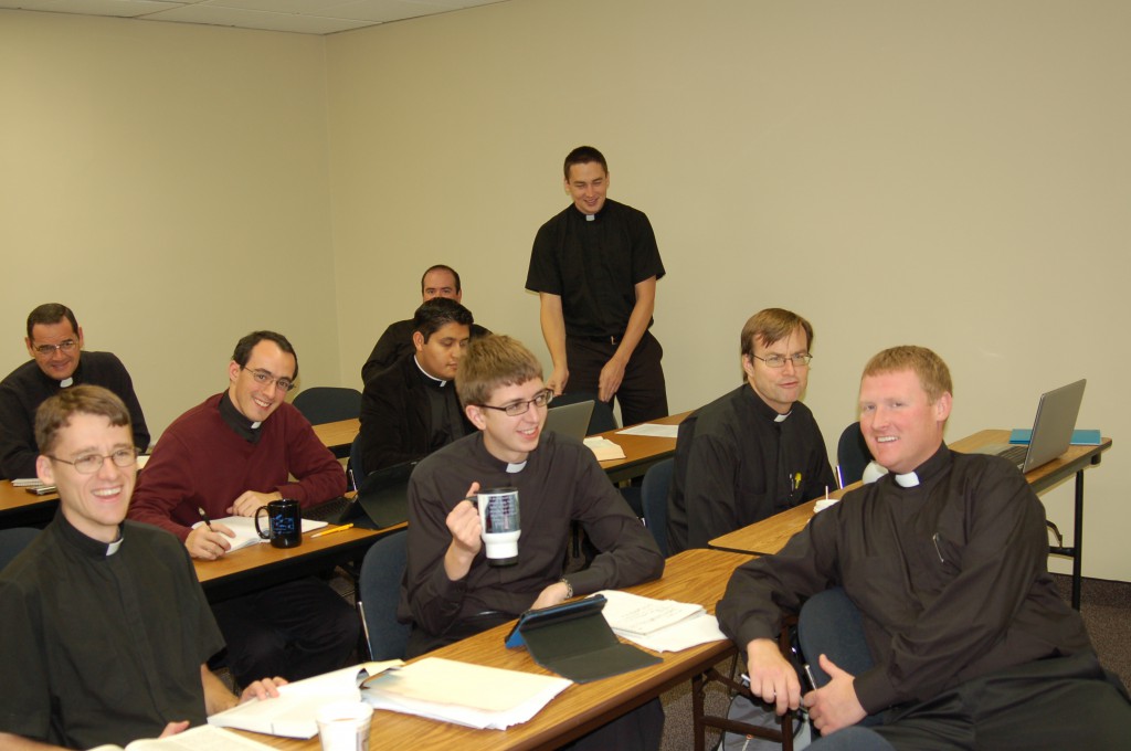 Sacred Heart seminarians who make the parish visits include those in their four years of undergraduate studies as well as those in all but the final year of graduate studies. 