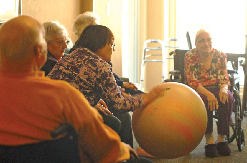 Pope Francis encourages caregivers to “give our lives for the brethren” as part of his message for the 22nd World Day of the Sick on Feb. 9. An Alzheimer’s special care center, Clausen Manor in Waterford, makes a goal to respect the dignity and needs of its residents, no matter the situation. The Michigan Catholic was invited to see a few of the activities enjoyed by Clausen residents, led by activities director Melissa Sexton on Feb. 3. 