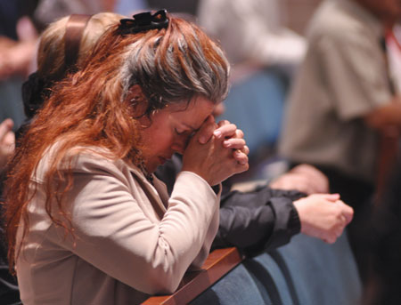 Archbishop Vigneron said one suggestion for the year of prayer would be to incorporate a daily decade of the rosary.