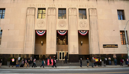The Michigan Catholic Conference filed an amicus brief last year supporting the state’s case defending the marriage amendment, which was being argued in U.S. district court in late February and early March.  