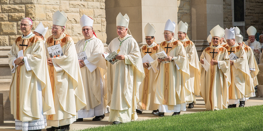 Thirty bishops concelebrated Cardinal Szoka’s funeral Mass.