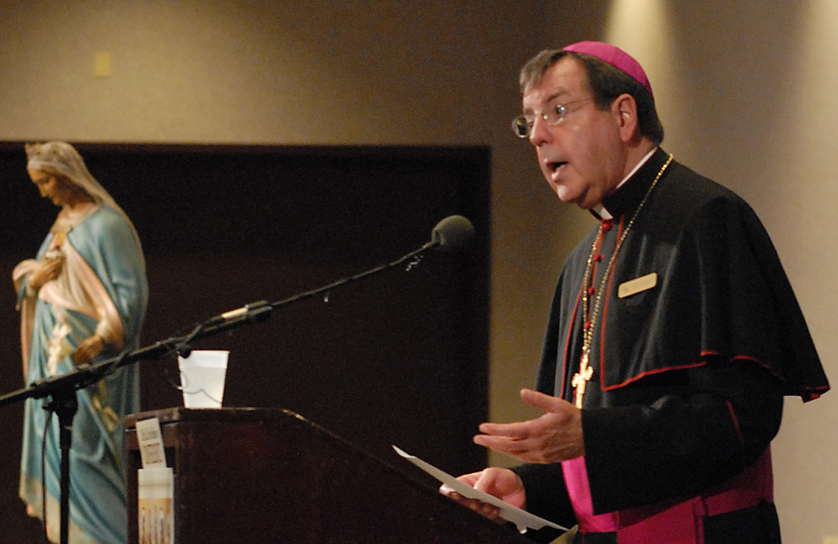 Archbishop Allen H. Vigneron cited St. Therese of Lisieux and St. Maximillian Kolbe as examples of heroic virtue in action during the 15th Call to Holiness conference Sept. 12-13. 