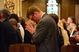 Nearly 2,000 people attended the Mass of thanksgiving at the new basilica April 22.