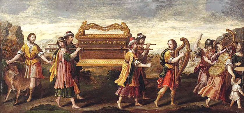 The Ark of the Covenant was considered to hold the presence of God in a special sense in the Old Testament; it was considered so holy that one was prohibited from even touching it.