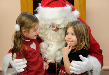 Several parishes, including St. Timothy in Trenton, will host "Breakfast with Santa" events in the weeks leading up to Christmas. Mike Crupi | CNS photo