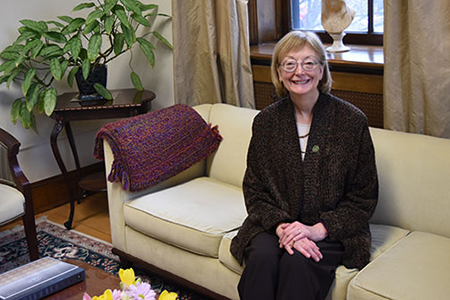 Dr. Elizabeth Burns, a 1972 Marygrove College alumna, was named the Detroit institution’s ninth president Jan. 18.