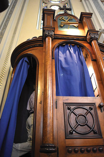 At Old St. Mary's Parish in downtown Detroit's Greektown district, confession is offered daily before the 12:15 p.m. Mass, attracting many of the city's Catholic working professionals. Across the Archdiocese, a handful of parishes have found expanded confession times helpful in drawing parishioners back to the sacrament.