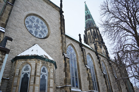 St. Joseph Church in Detroit is seen in this 2013 photo. Michigan Catholic File Photo