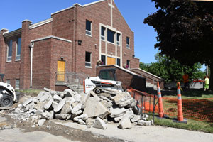 St. Benedict Parish in Waterford have completed or are in the midst of summer renovation or building projects. Dan Meloy | The Michigan Catholic