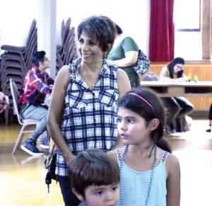 Grandparents and their grandchildren enjoyed a petting zoo and other activities Sept. 10 at Ste. Anne de Detroit. 
