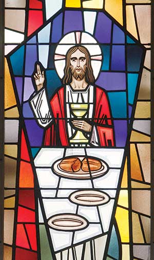 St. Francis of Assisi Catholic Church Stain Glass Window